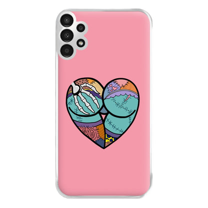 Sally And Jack Heart - TNBC Phone Case for Galaxy A13