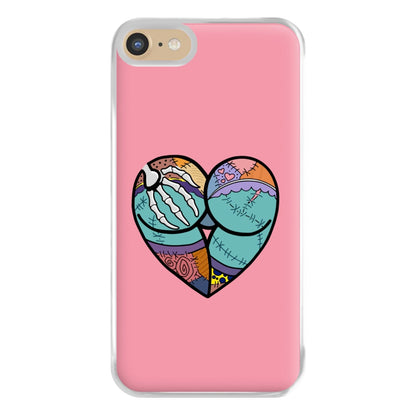 Sally And Jack Heart - TNBC Phone Case for iPhone 6 / 7 / 8 / SE