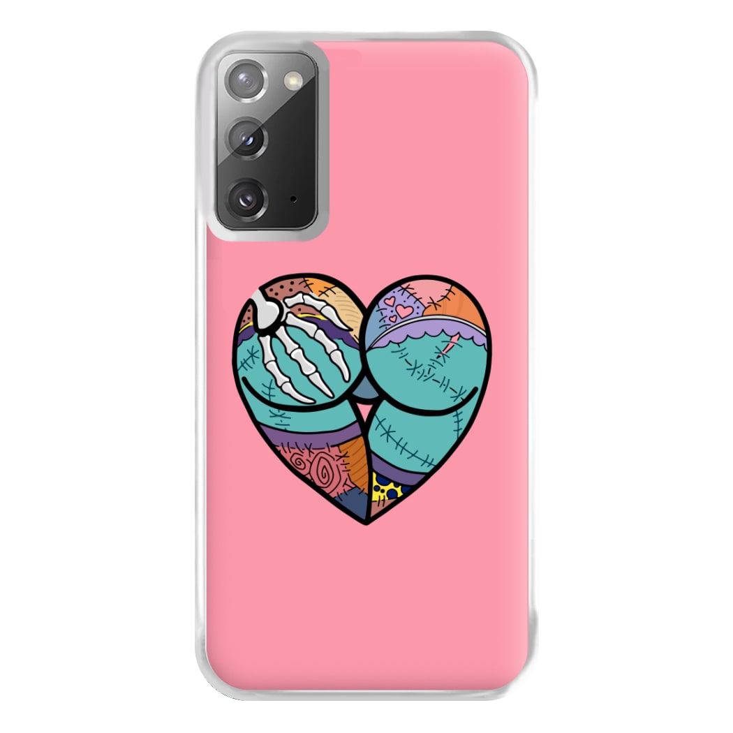 Sally And Jack Heart - TNBC Phone Case for Galaxy Note 20 Ultra