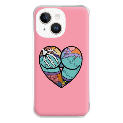 Sally And Jack Heart - TNBC Phone Case for iPhone 14 Plus