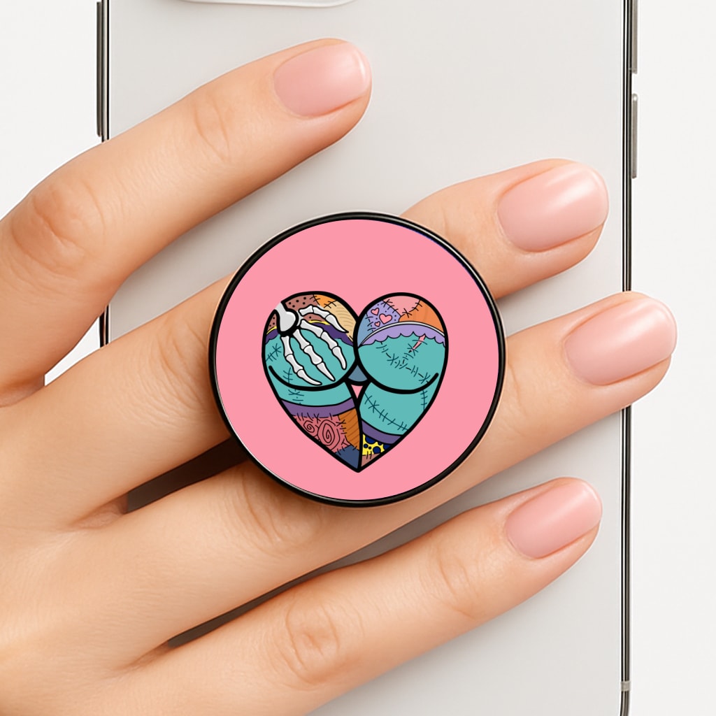 Sally And Jack Heart - TNBC Phone Grip
