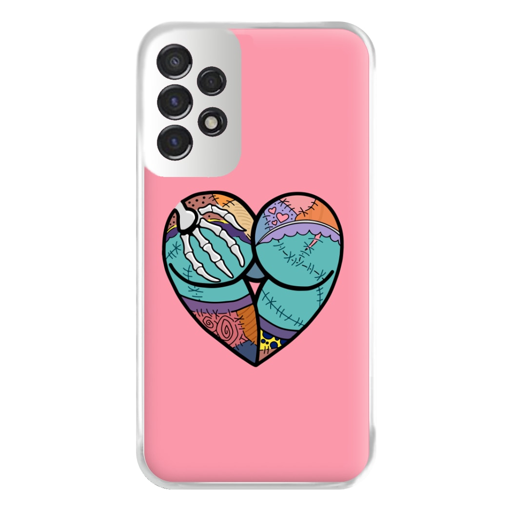 Sally And Jack Heart - TNBC Phone Case for Galaxy A53