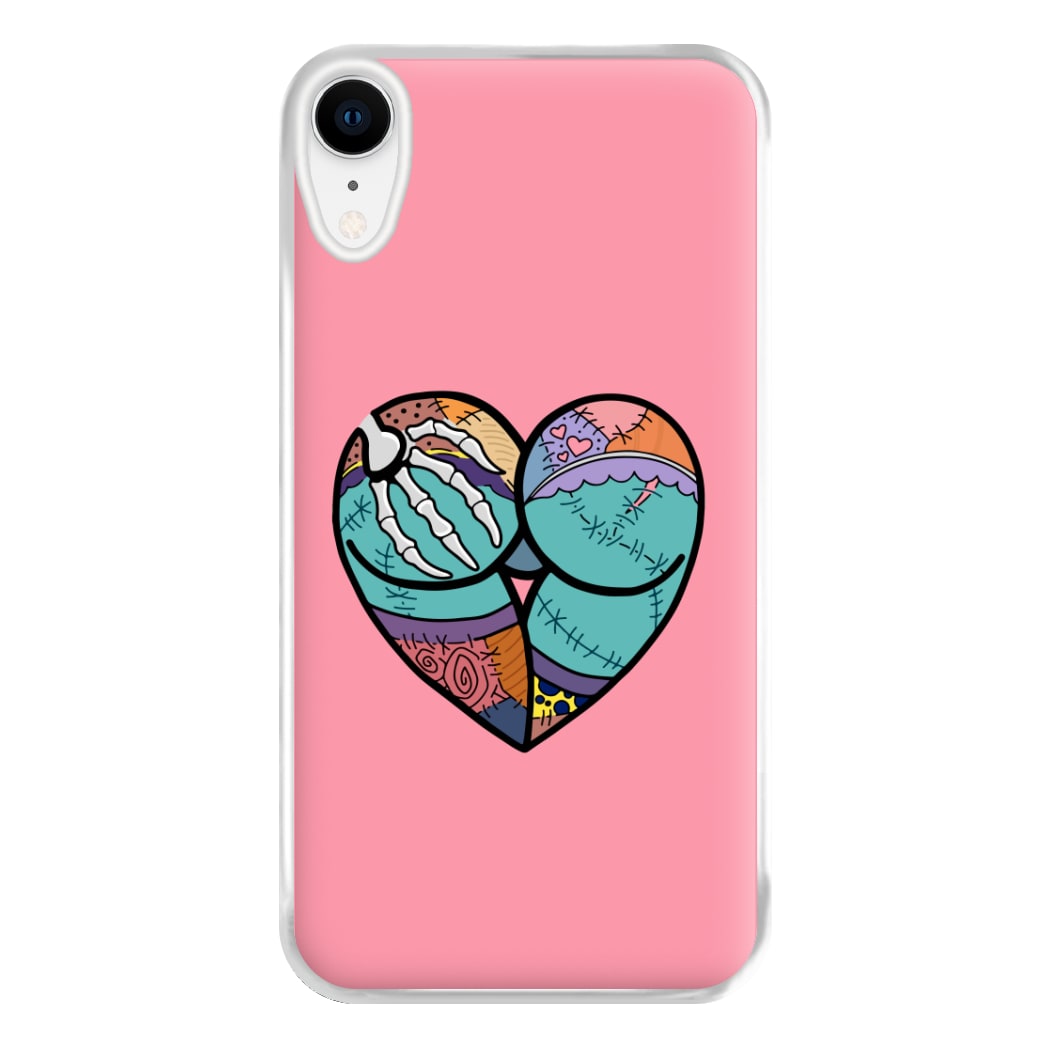 Sally And Jack Heart - TNBC Phone Case for iPhone XR