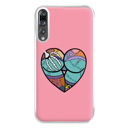 Sally And Jack Heart - TNBC Phone Case for Huawei P20 Pro