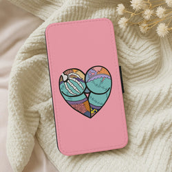 Sally And Jack Heart - TNBC Wallet Phone Case