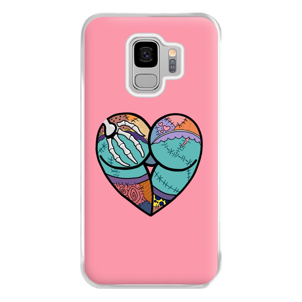 Sally And Jack Heart - TNBC Phone Case for Galaxy S9 Plus