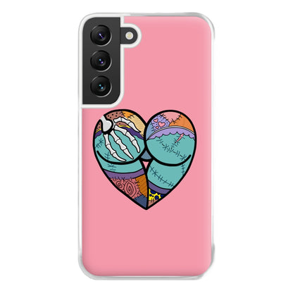 Sally And Jack Heart - TNBC Phone Case for Galaxy S22 Plus