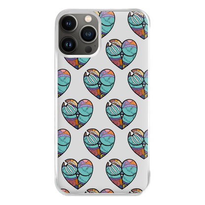 Sally And Jack Heart Pattern - TNBC Phone Case for iPhone 13 Pro Max