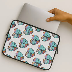 Sally And Jack Heart Pattern - TNBC MacBook Case