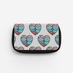 Sally And Jack Heart Pattern - TNBC Pencil Case