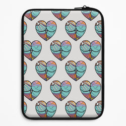 Sally And Jack Heart Pattern - TNBC Universal Laptop Sleeve