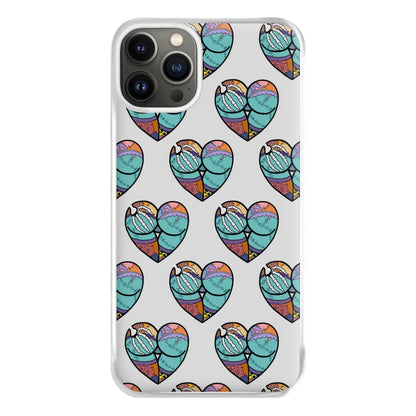 Sally And Jack Heart Pattern - TNBC Phone Case for iPhone 13