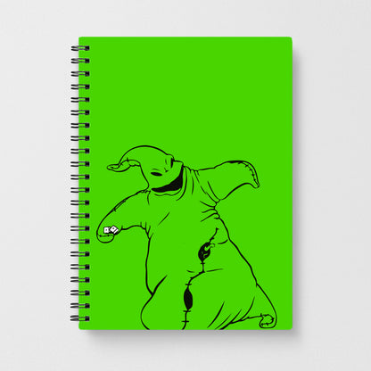 Oogie Boogie - Nightmare Before Christmas  Notebook