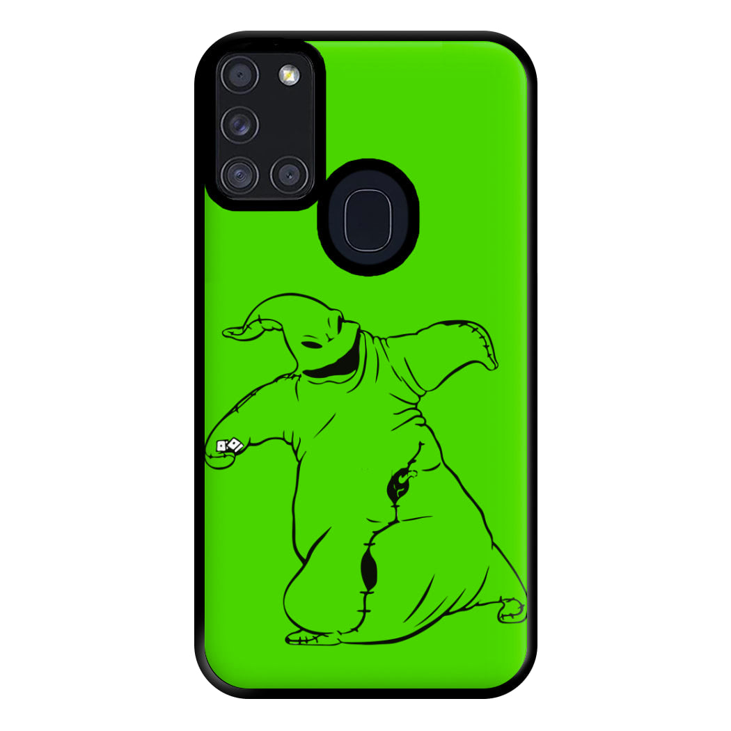 Oogie Boogie - TNBC Phone Case for Galaxy A21s