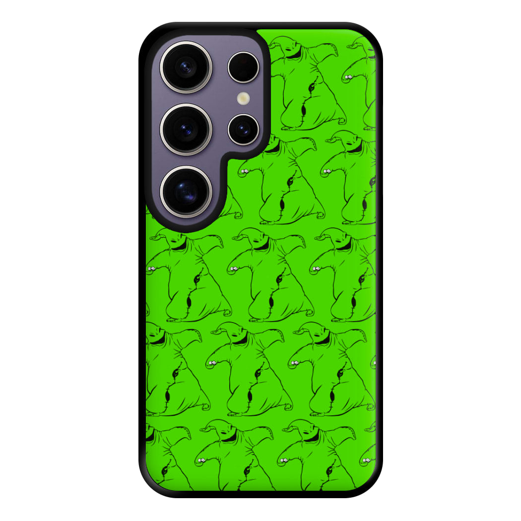 Oogie Boogie Pattern - TNBC Phone Case for Galaxy S25 Ultra