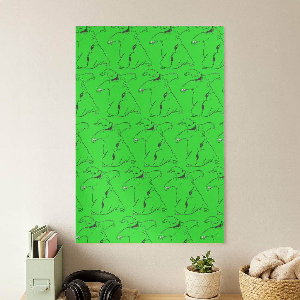 Oogie Boogie Pattern - TNBC Poster