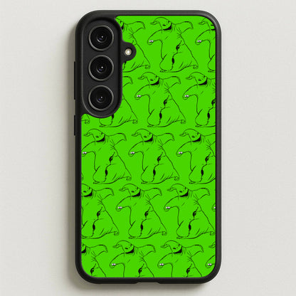 Oogie Boogie Pattern - TNBC Phone Case for Galaxy S25FE