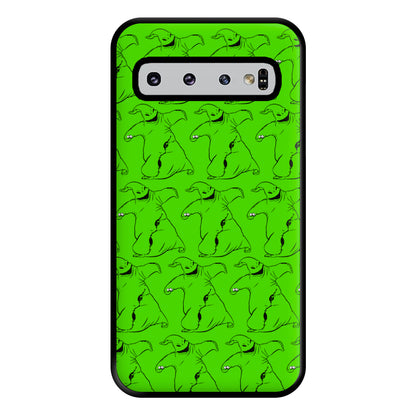 Oogie Boogie Pattern - TNBC Phone Case for Galaxy S10 Plus