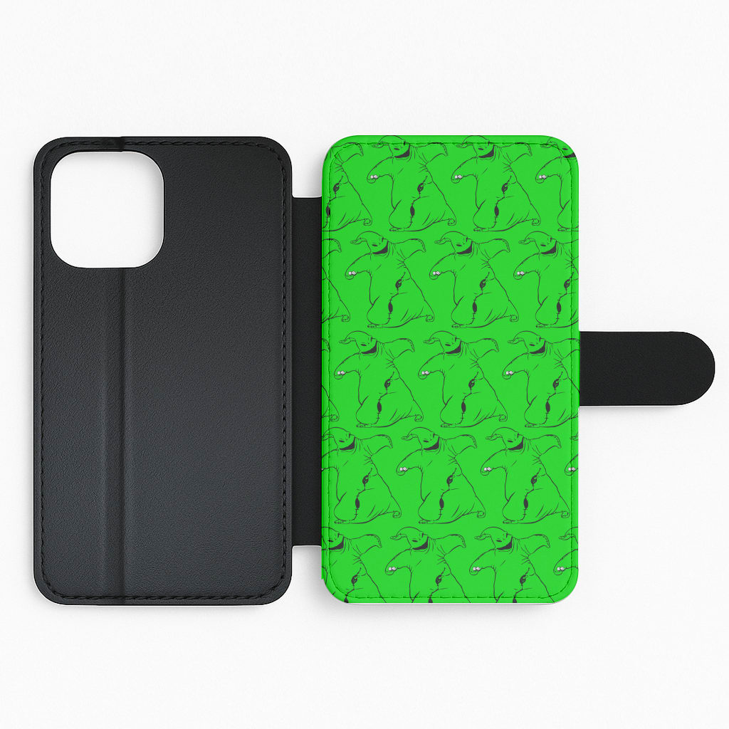 Oogie Boogie Pattern - TNBC Flip Phone Case