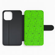 Oogie Boogie Pattern - TNBC Flip / Wallet Phone Case 2