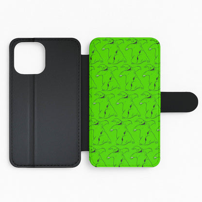 Oogie Boogie Pattern - TNBC Flip Phone Case