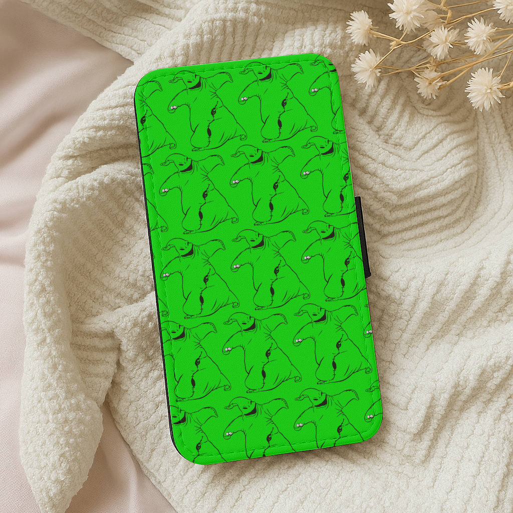 Oogie Boogie Pattern - TNBC Wallet Phone Case