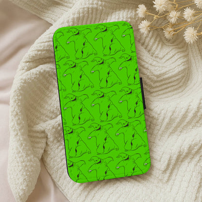 Oogie Boogie Pattern - TNBC Wallet Phone Case