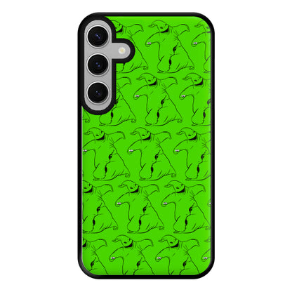 Oogie Boogie Pattern - TNBC Phone Case for Galaxy S24FE