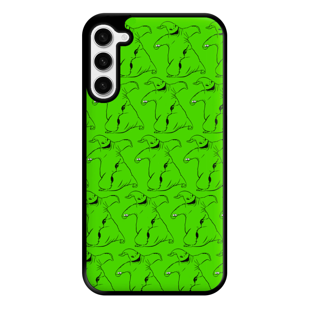 Oogie Boogie Pattern - TNBC Phone Case for Galaxy S23 Plus