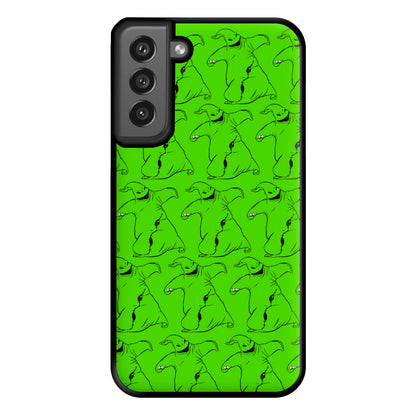 Oogie Boogie Pattern - TNBC Phone Case for Galaxy S21FE