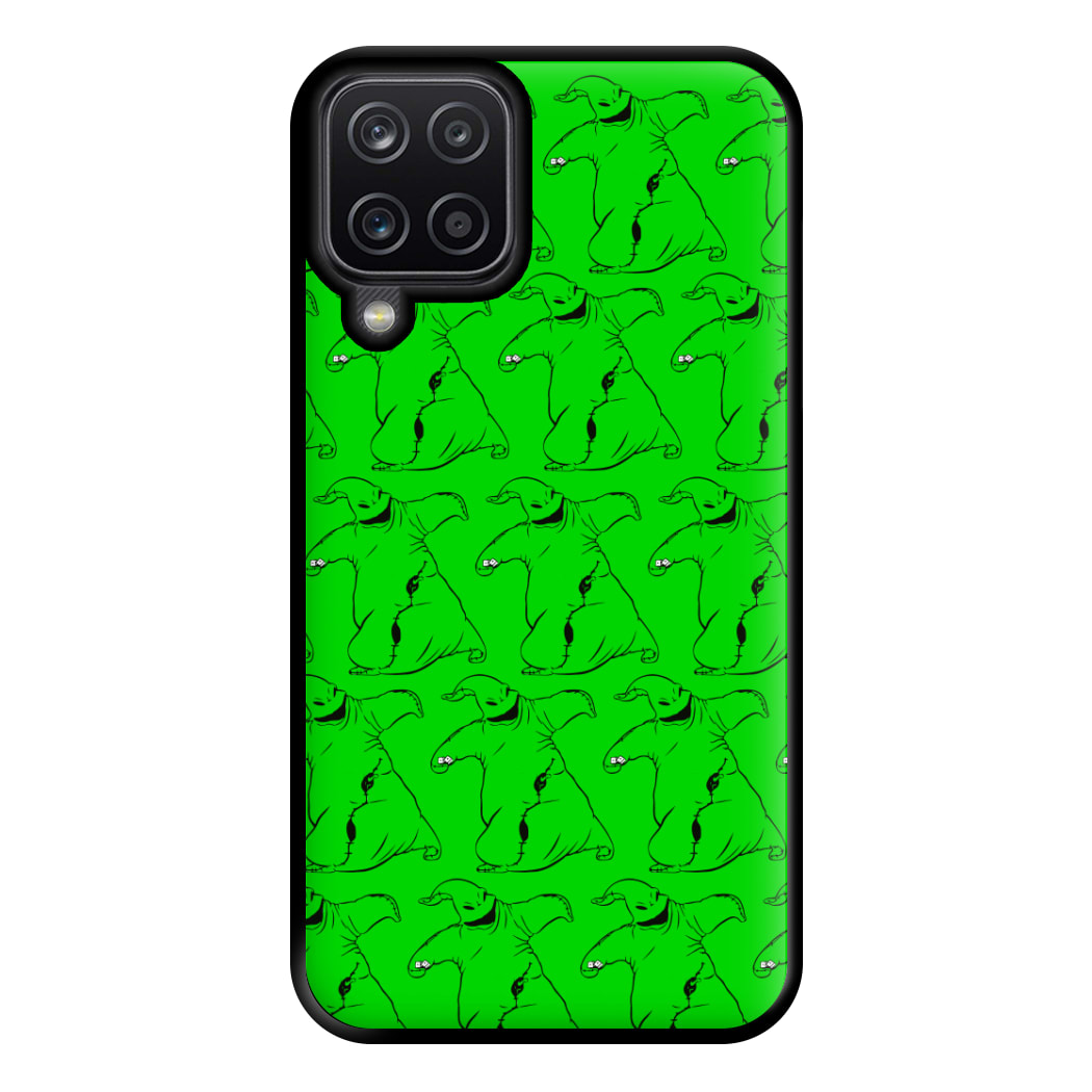 Oogie Boogie Pattern - TNBC Phone Case for Galaxy A12