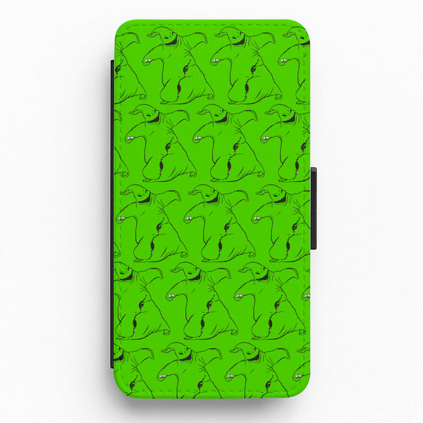 Oogie Boogie Pattern - TNBC Flip / Wallet Phone Case