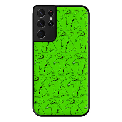 Oogie Boogie Pattern - TNBC Phone Case for Galaxy S21 Ultra