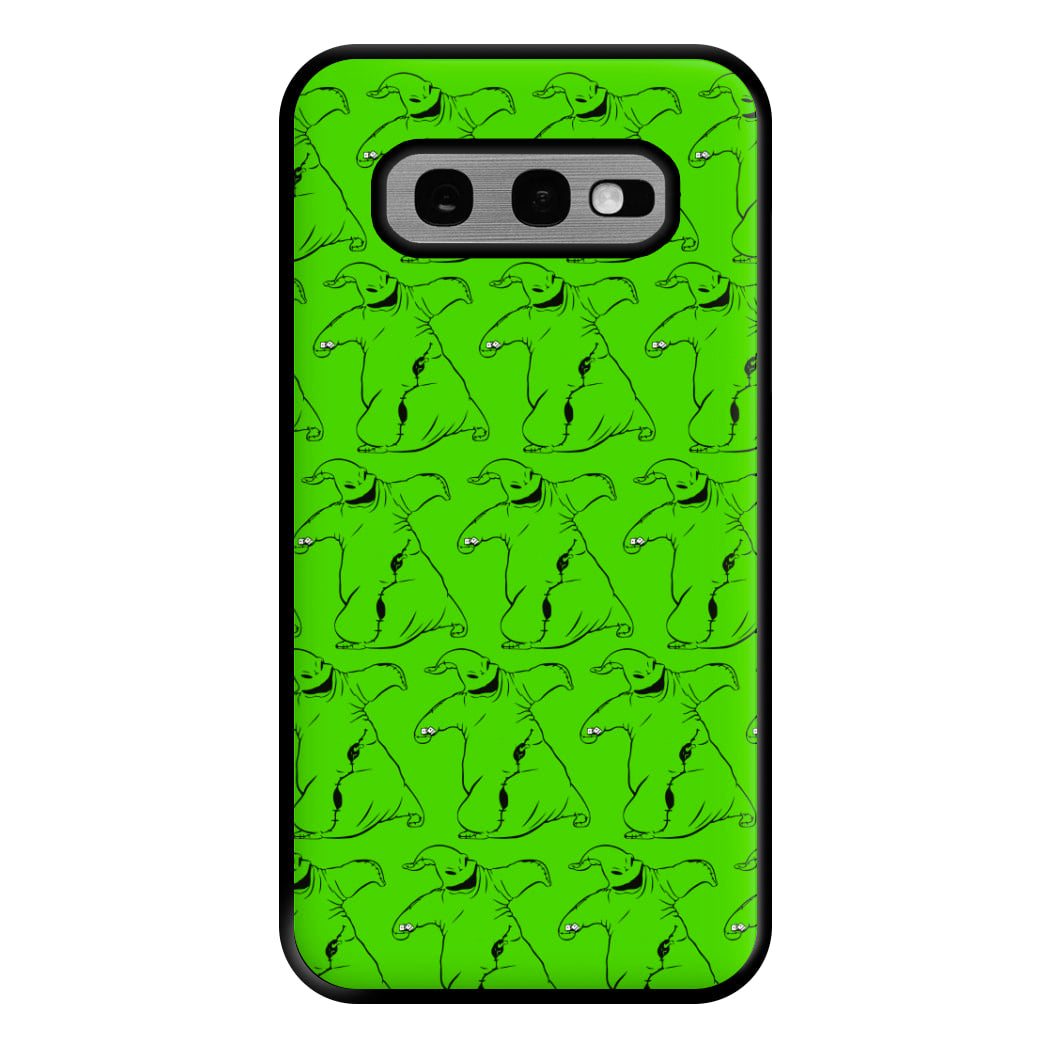 Oogie Boogie Pattern - TNBC Phone Case for Galaxy S10e