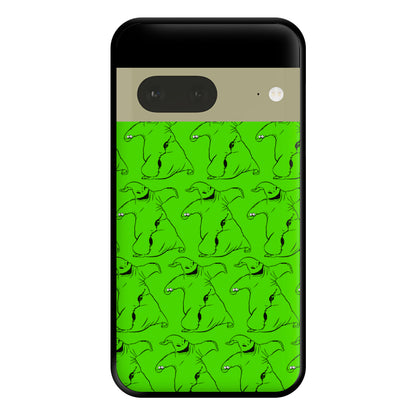 Oogie Boogie Pattern - TNBC Phone Case for Google Pixel 7a