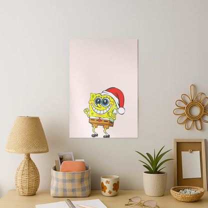 Sponge - Christmas Art Print