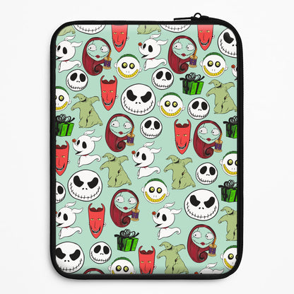 TNBC Characters Pattern Universal Laptop Sleeve