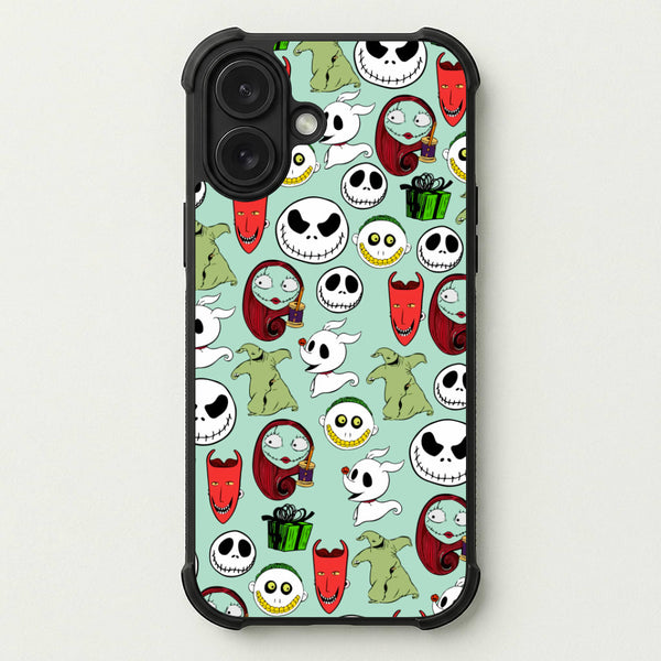 TNBC Characters Pattern Phone Case — Bumper case