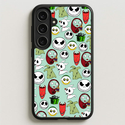 TNBC Characters Pattern Phone Case for Galaxy S25FE