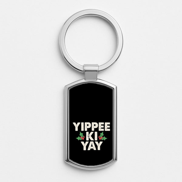 Silver Metal Keyring