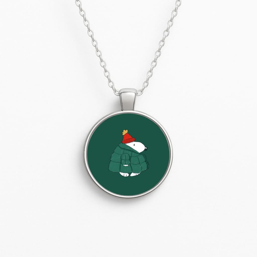 Puffer Coat Necklace
