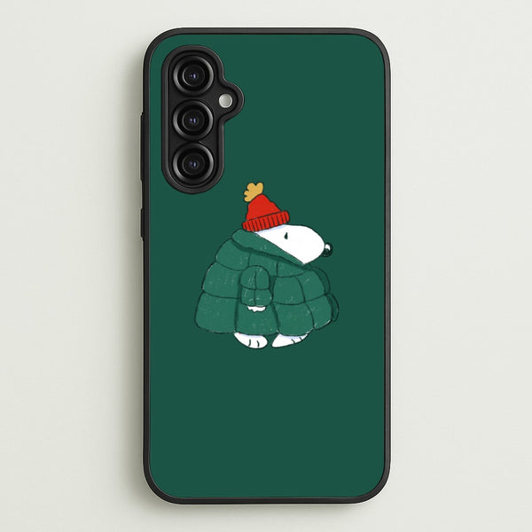 Puffer Coat - Snoopy Phone Case - Galaxy A14 / Standard