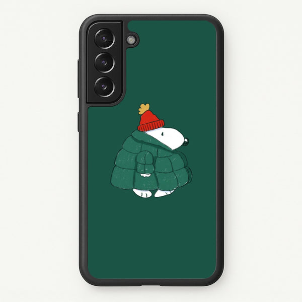 Puffer Coat - Snoopy Phone Case - Galaxy S22 Plus / Standard
