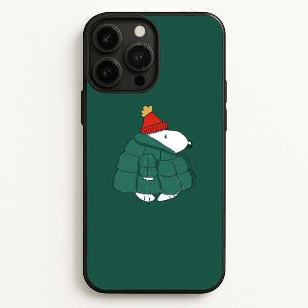 Puffer Coat - Snoopy Phone Case - iPhone 13 Pro / Standard
