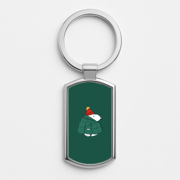 Silver Metal Keyring