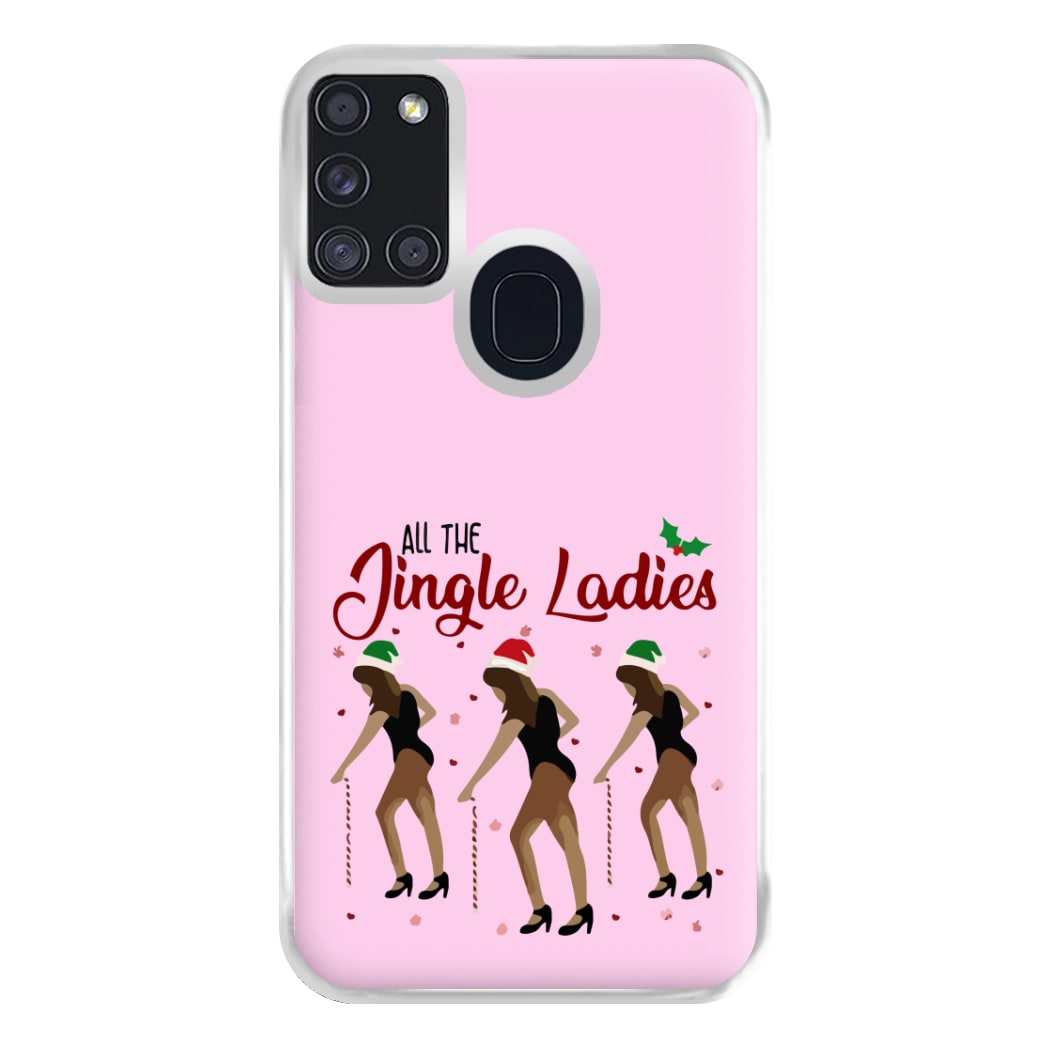 All the Jingle Ladies - Christmas Phone Case for Galaxy A21s