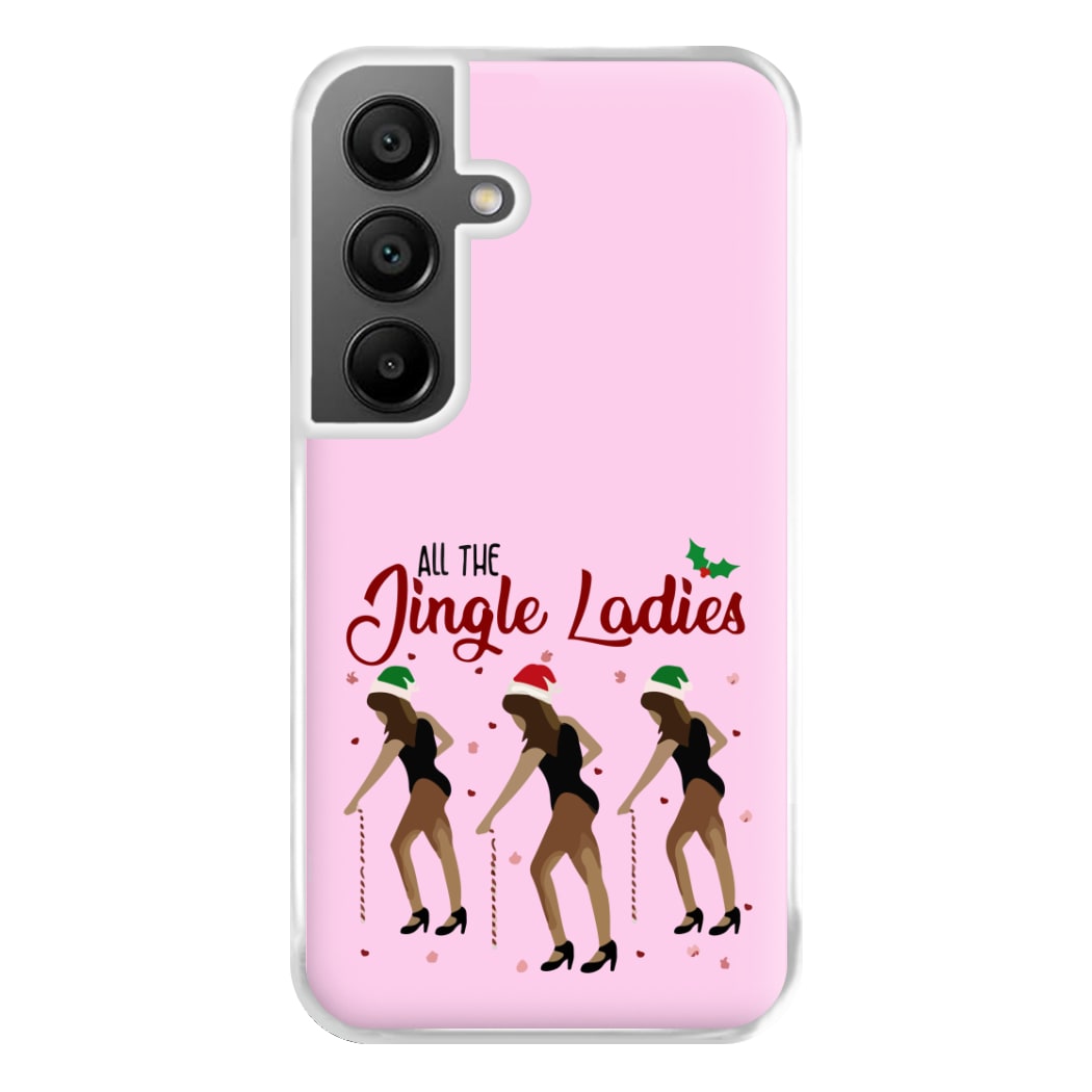 All the Jingle Ladies - Christmas Phone Case for Galaxy A55