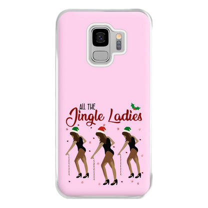 All the Jingle Ladies - Christmas Phone Case for Galaxy S9 Plus