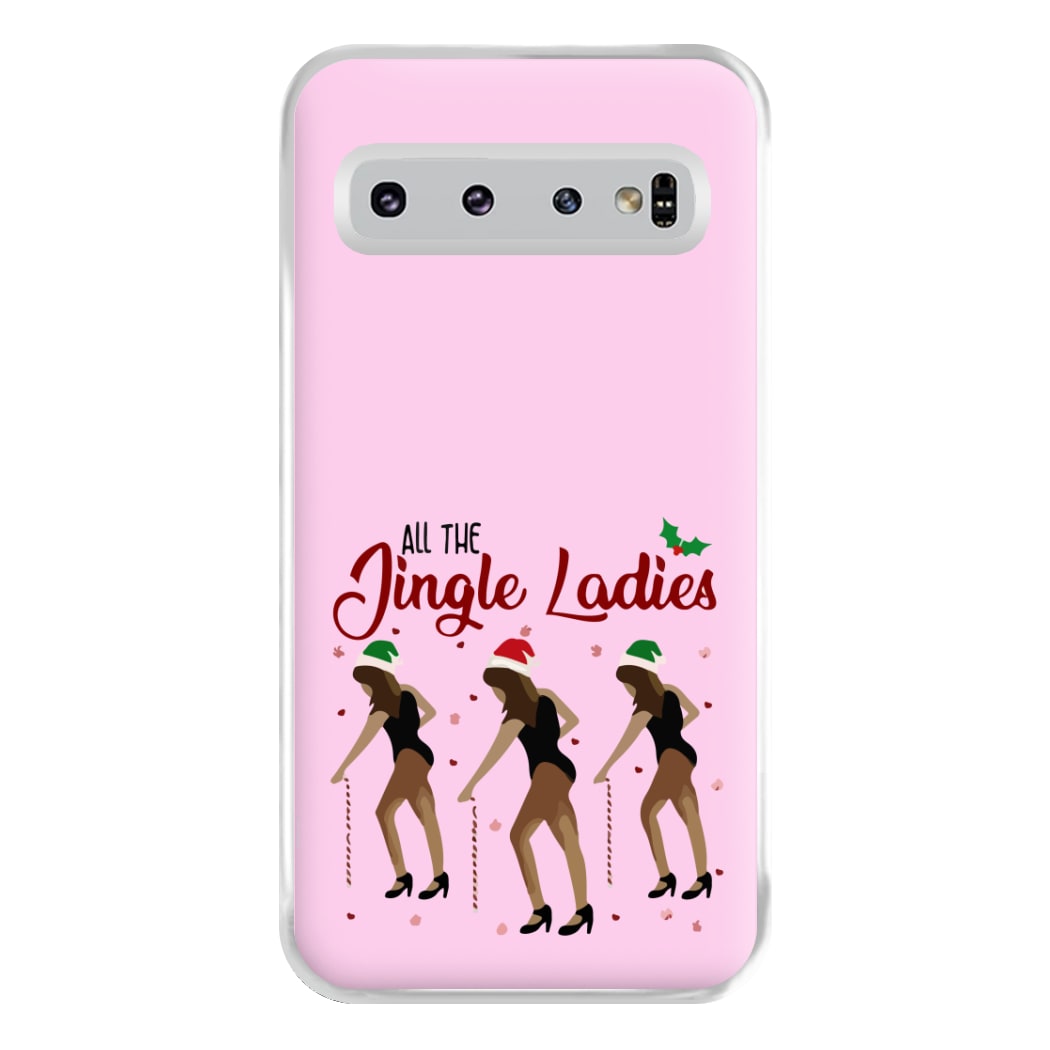 All the Jingle Ladies - Christmas Phone Case for Galaxy S10 Plus