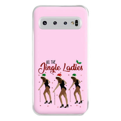 All the Jingle Ladies - Christmas Phone Case for Galaxy S10 Plus